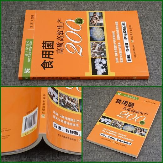 食用菌高质高效生产200题【中国农业出版社官方正版，可开发票，下单时留开票信息和电子邮箱】 商品图2