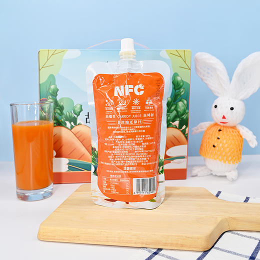 疆果萃NFC沙棘胡萝卜汁218ml*8袋 商品图4