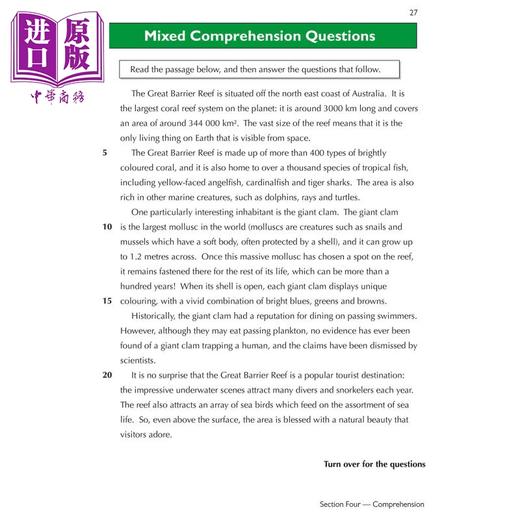 【中商原版】11+ CEM Verbal Reasoning Practice Book & Assessment Tests Ages 8-9 (with Online Edition) 商品图3