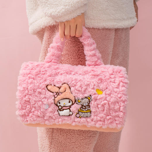 三丽鸥联名款❗️电热水袋】可当包用 自动断电 正版美乐蒂库洛米国标电暖宝防爆暖手宝新款 商品图2