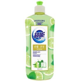 超能离子去油柠檬洗洁精500g/瓶
