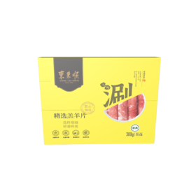 东来顺精选羔羊片300g/盒
