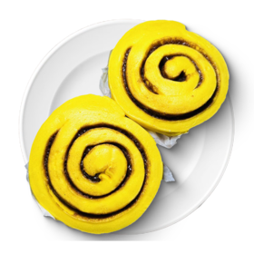 鲤妤南瓜豆沙卷600g/6只装 | 包点