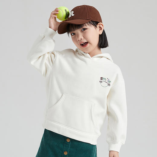 女童卫衣2023冬季新款甜美连帽卫衣 商品图5
