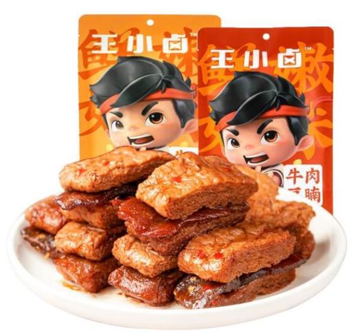王小卤牛肉豆堡卤香味120g/袋 商品图0