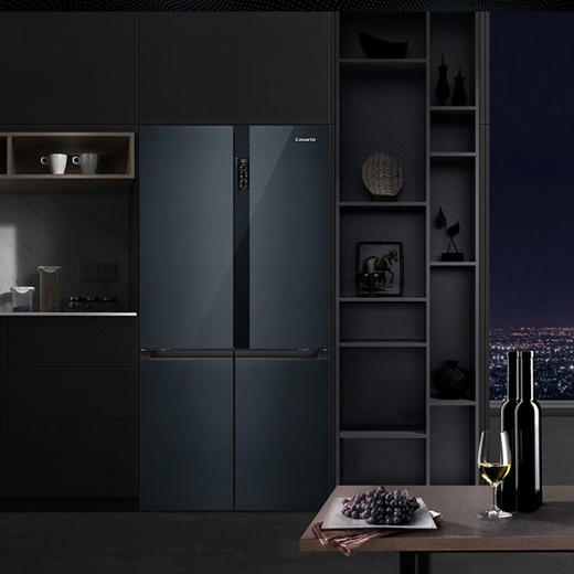 卡萨帝551升零距离自由嵌入式十字对开门 四门一级能效家用电冰箱 BCD-551WLCTDM4C3U1 商品图6