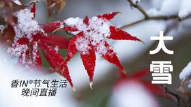 节气生活 大雪晚直播