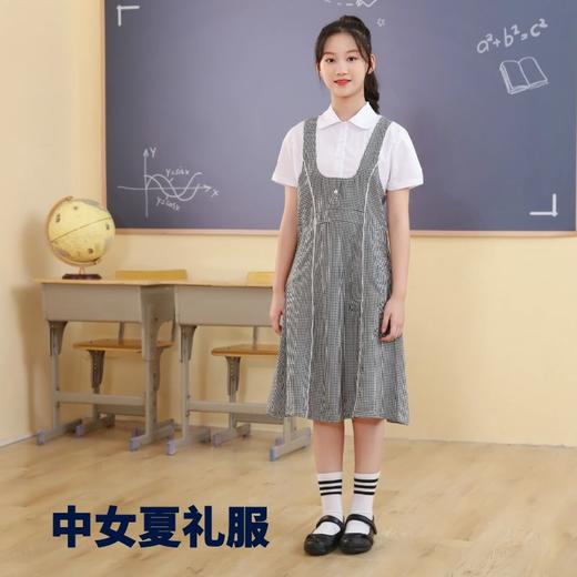 【中学夏礼服】 深圳教育局 中学生夏礼服 女生连衣裙  男生夏礼服裤  衬衫 商品图2