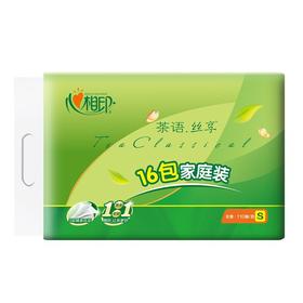 心相印茶语丝享110抽*16包面巾纸/提
