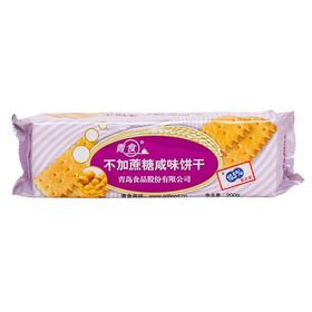 青食不加蔗糖咸味饼干200g/包