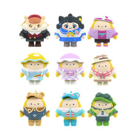 卡游 蛋仔派对-蛋搭子拼装橡皮人偶 盲盒 KAYCEGGY-PZXP-01-1