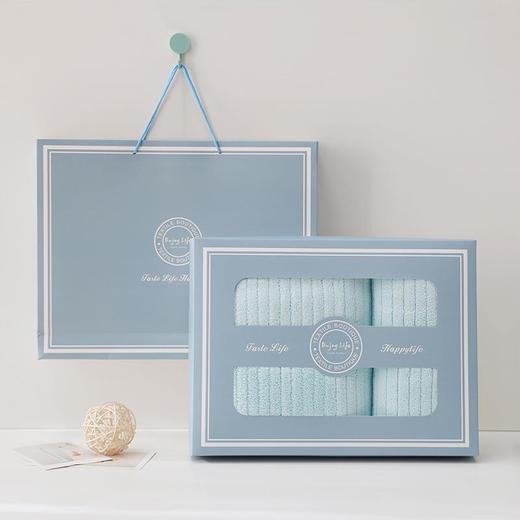 珊瑚绒毛巾浴巾三件套礼盒套装结婚家用公司活动毛巾回礼伴手礼 商品图2