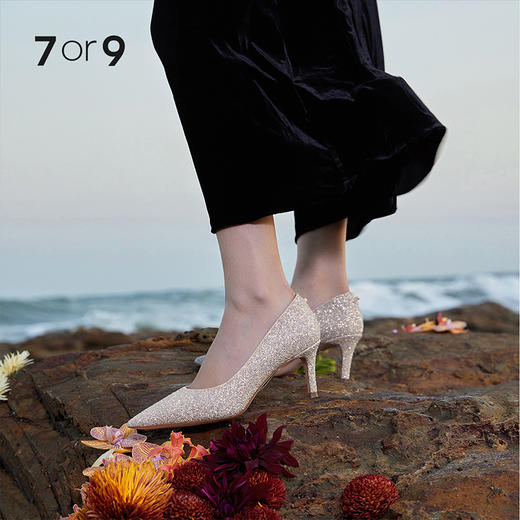 7or9高跟鞋—亚克力透明西式婚鞋礼盒婚纱秀禾高跟鞋 商品图2