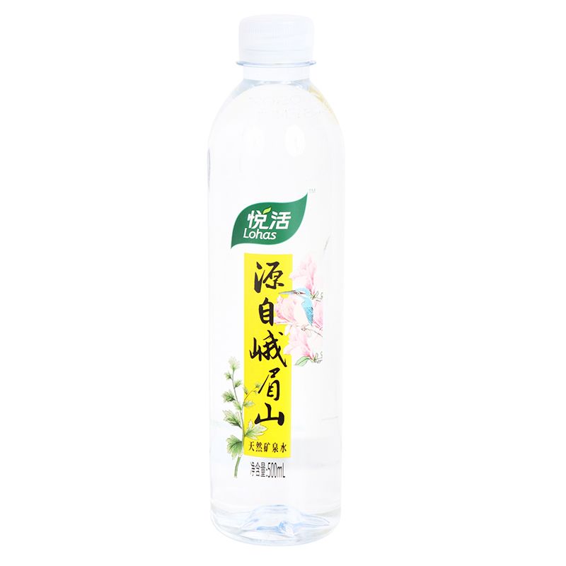 悦活天然矿泉水500ml/瓶