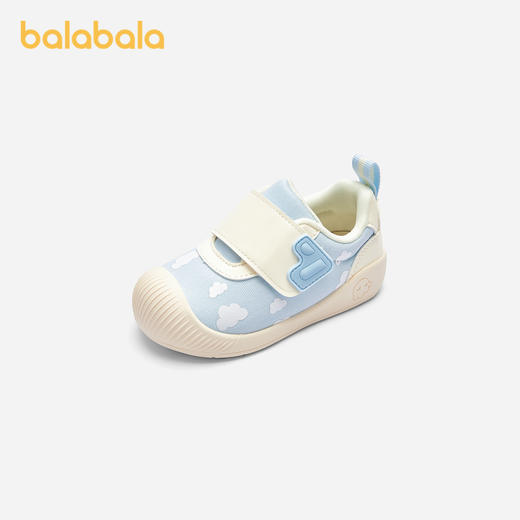 巴拉巴拉宝宝学步鞋婴儿鞋子男童鞋女春秋2024新款魔术贴防滑舒适 商品图0