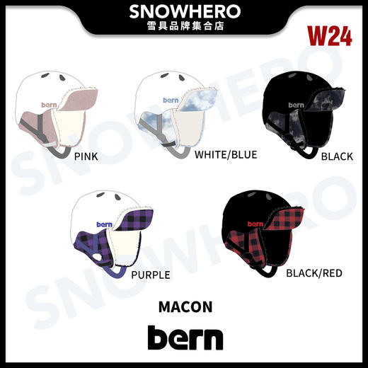 2324 BERN Macon 滑雪头盔 商品图0
