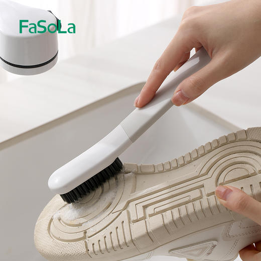 FaSoLa防滑鞋刷子洗鞋家用软毛刷不伤鞋板刷鞋神器多功能清洁刷 商品图6
