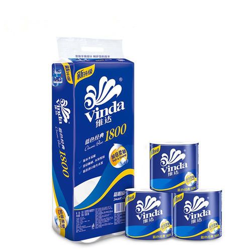 维达V4028蓝色经典卫生纸1800g/提