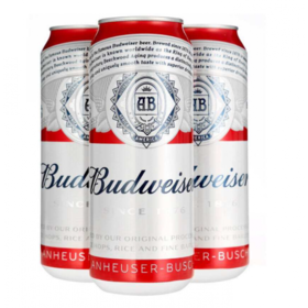 百威听装啤酒500ml*3/包