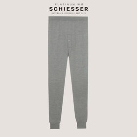 【98%山羊绒+2%羊毛】SCHIESSER德国舒雅高端铂雅系列98%羊绒2%绵羊毛保暖单裤 95/12322Y（可点击详情页最下方链接选择配套上衣）