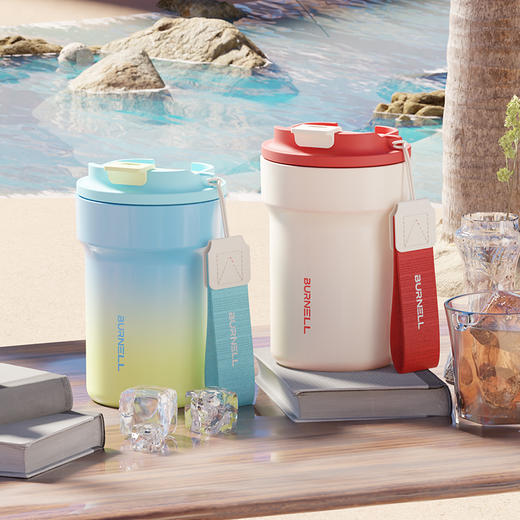 BNL-BW178-400 半岛空间咖啡杯-蓝色 -客语 商品图0