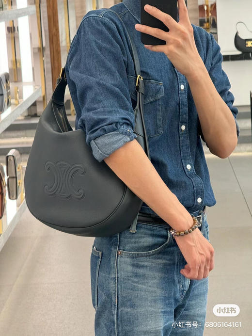 秋冬23新款hobo 〰黑色 商品图3