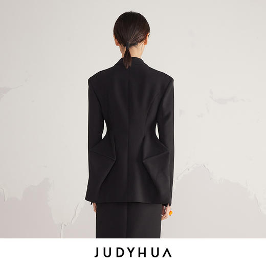 JUDYHUA 立体几何修身西装 商品图2