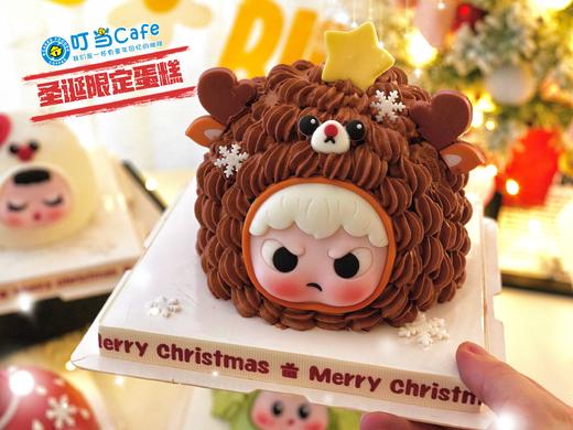 【抖音】圣诞限定嘟嘟脸5寸蛋糕提前一天预约 商品图0