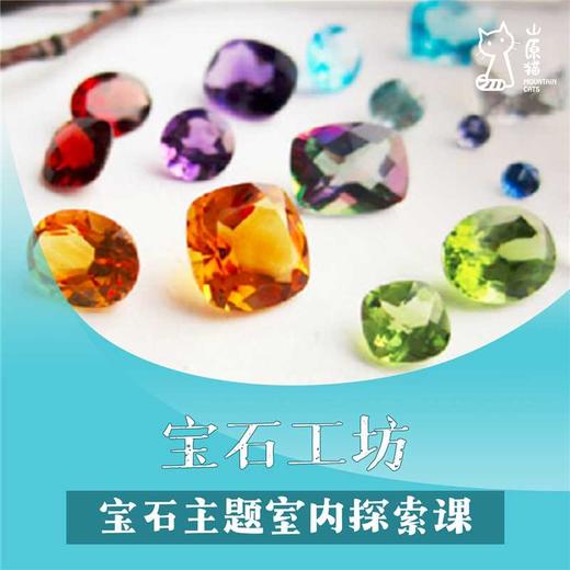 【12月27日周六下午·特别活动·室内单飞营】宝石工坊· 宝石主题室内探索课 商品图0