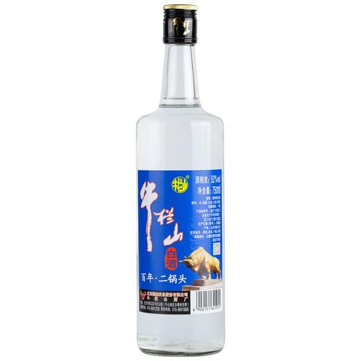 52度牛栏山百年二锅头500ml/瓶 商品图0