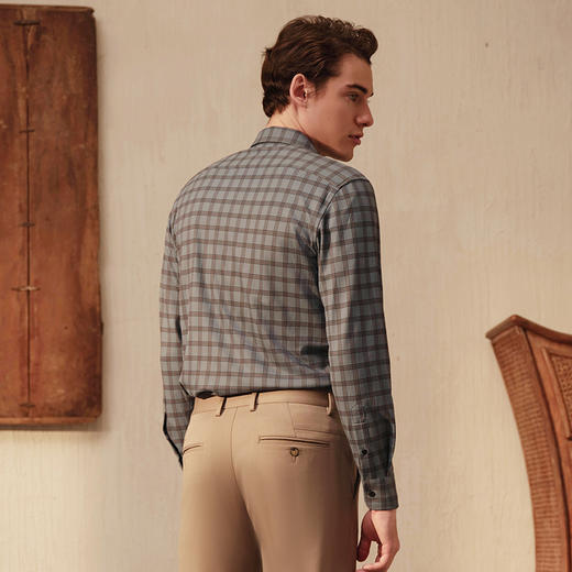 YvesFigarau伊夫·费嘉罗休闲长袖衬衫962322 商品图2