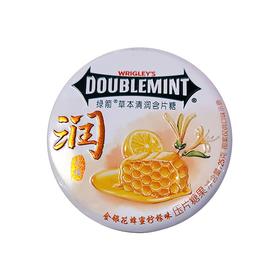 绿箭无糖草本清润含片糖金银花蜂蜜柠檬味25g/罐