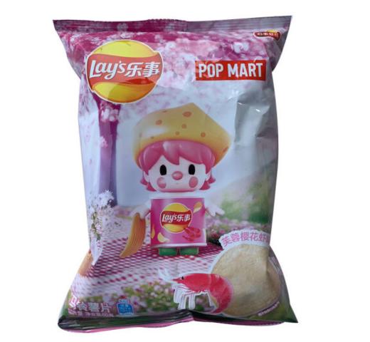 乐事马铃薯片芙蓉樱花虾味60g/袋 商品图0