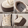 ZHR运动鞋女2023秋冬季新款平底百搭轻便跑步复古毛边厚底休闲鞋 商品缩略图9