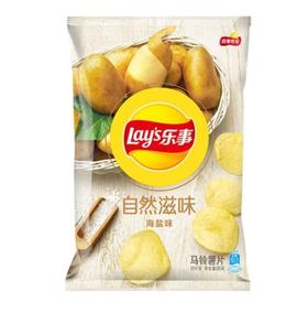 乐事自然滋味海盐味65g/袋