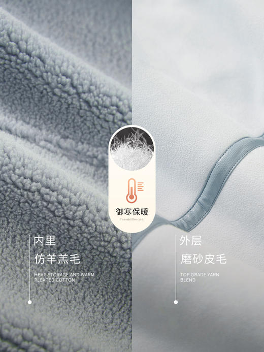 【年货节】熙世界皮毛一体羊羔毛外套女高级感小个子短款机车夹克潮2025冬 商品图2