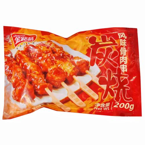 金路易炭烧风味骨肉串200g/袋 商品图0