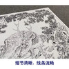 【大彩图】高文刚工笔画白描底稿小品《双鹿》临摹勾线高清打印稿A643 商品缩略图4