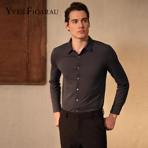 YvesFigarau伊夫·费嘉罗休闲长袖衬衫962316 商品图0