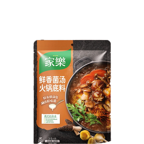 家乐八鲜菌汤火锅底料140g/袋