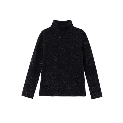 littletime女童打底衫春秋款半高领2023新款秋冬百搭儿童长袖T恤 商品图4