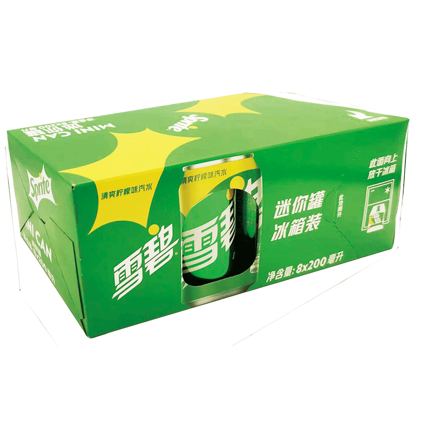 雪碧Mini罐200ml*8/箱
