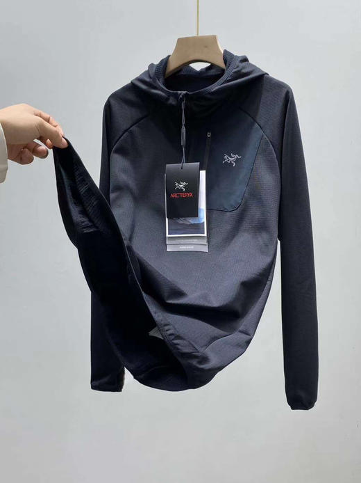 始祖鸟* ARCTERYX/Delta MX 1/2 Zip Hoody半拉链连帽抓绒衫 商品图3