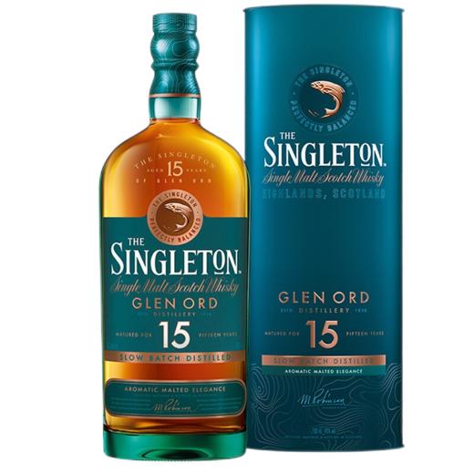 苏格登格兰欧德15年单一麦芽苏格兰威士忌700ml/盒 商品图0