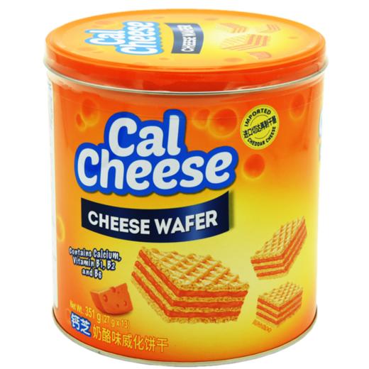 钙芝奶酪味威化饼干351g/桶 商品图0