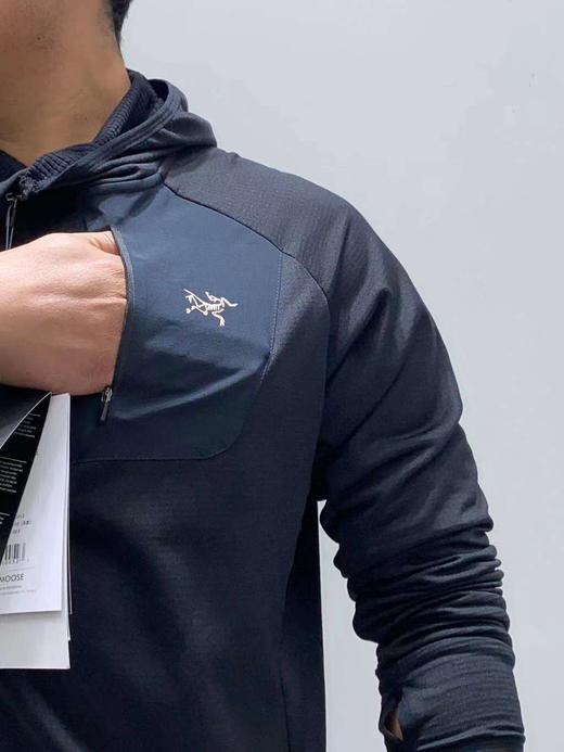 始祖鸟* ARCTERYX/Delta MX 1/2 Zip Hoody半拉链连帽抓绒衫 商品图8