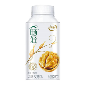 伊利畅轻燕麦+核桃发酵乳