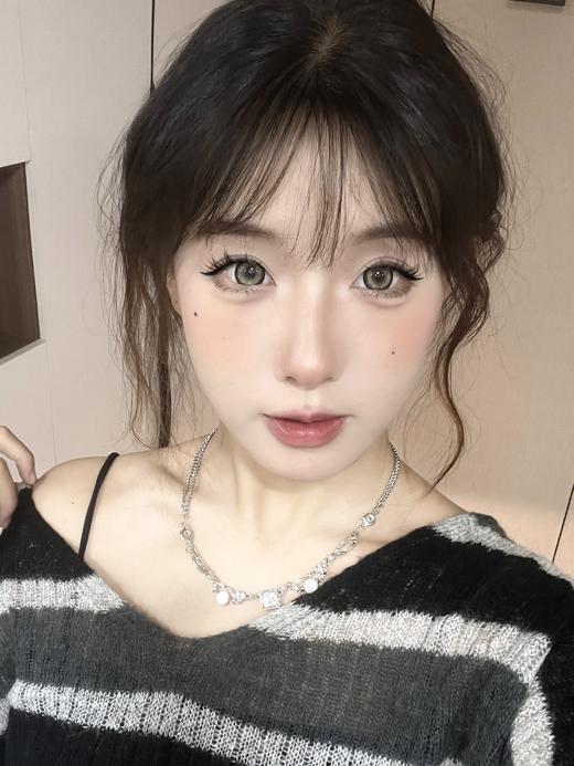 Winni旗下·NO.32冰岛琉璃&NO.34猫眼琥珀 ｜14.5mm白狮参考着色大直径｜半年抛 商品图13