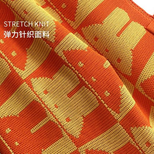 敦煌文创三兔共耳针织包波普表情包2023兔年新款大容量圣诞节礼物 商品图4