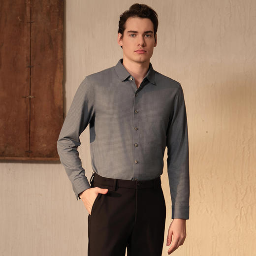 YvesFigarau伊夫·费嘉罗休闲长袖衬衫962313 商品图2